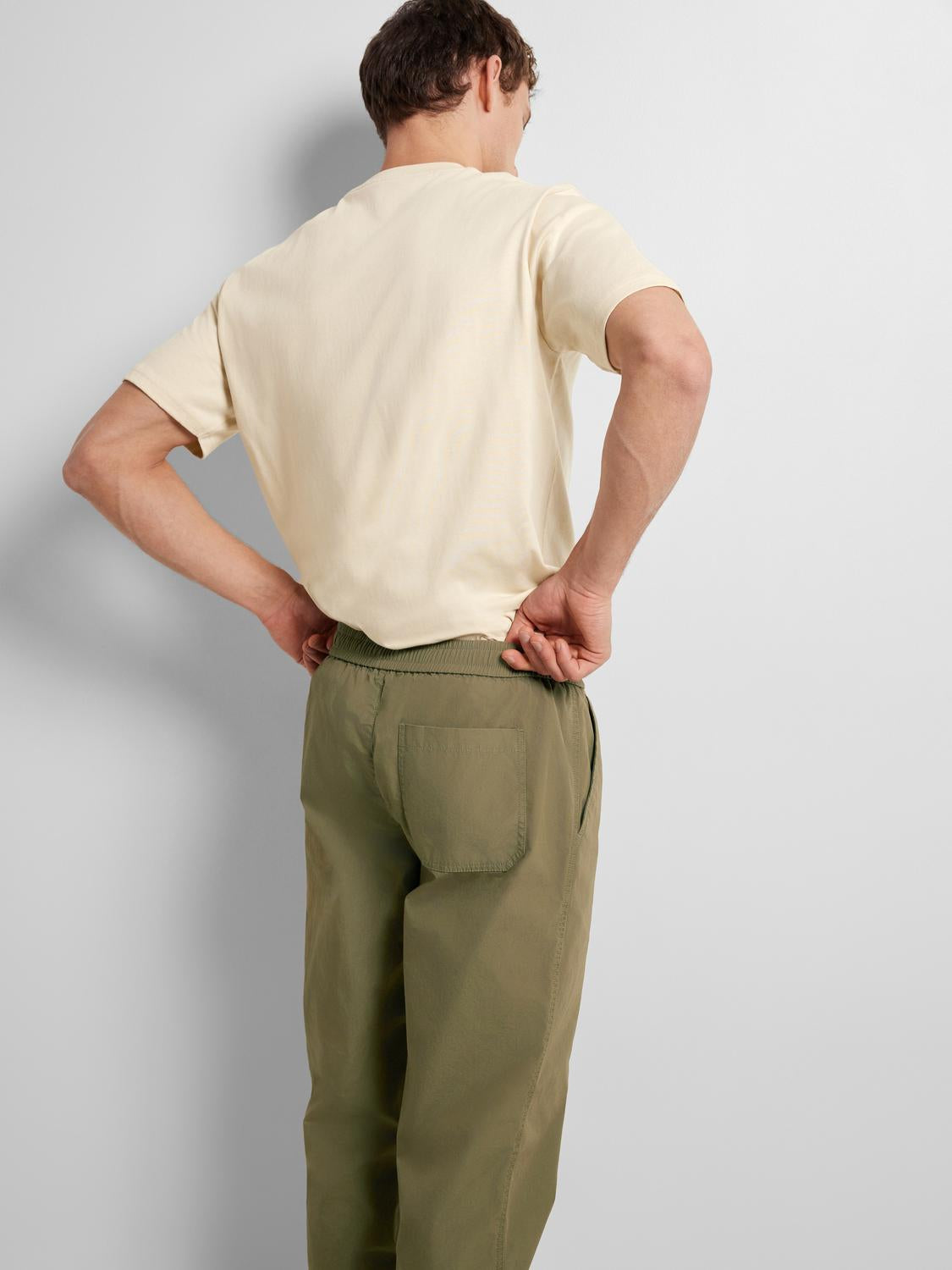 SLH196-STRAIGHT Pants - Burnt Olive