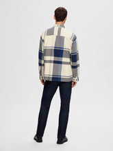 Load image into Gallery viewer, SLHLOOSEHYBRID-CHECK Shirts - True Blue