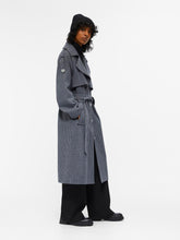 Load image into Gallery viewer, OBJSARELLA Coat - Dark Grey Melange