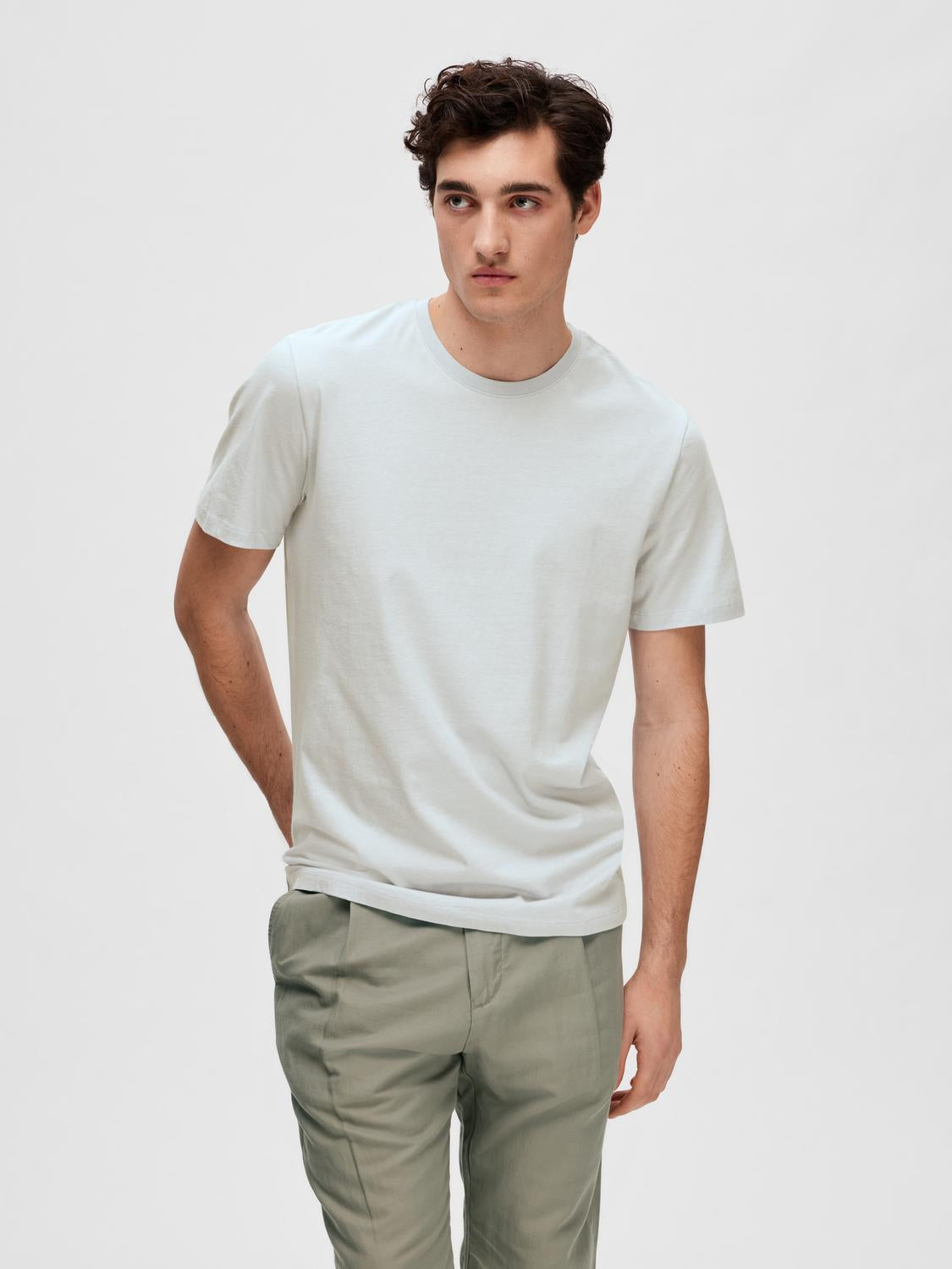 SLHASPEN T-Shirt - Cashmere Blue