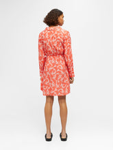 Load image into Gallery viewer, OBJRIO Dress - Hot Coral