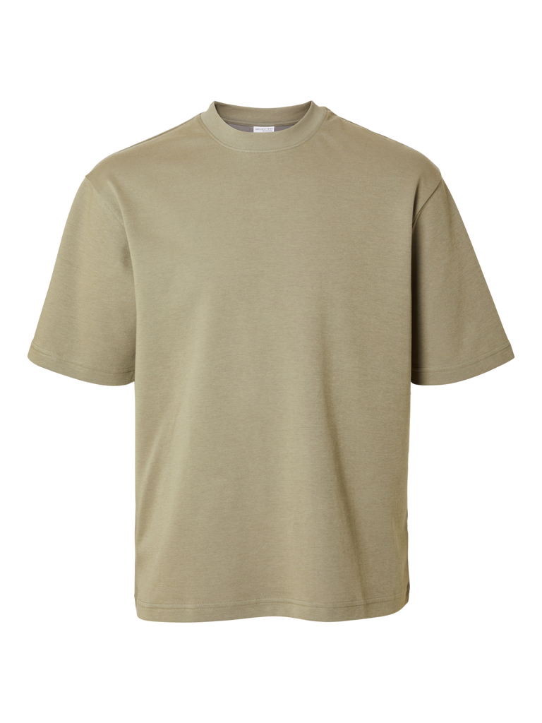 SLHLOOSEOSCAR T-Shirt - Vetiver