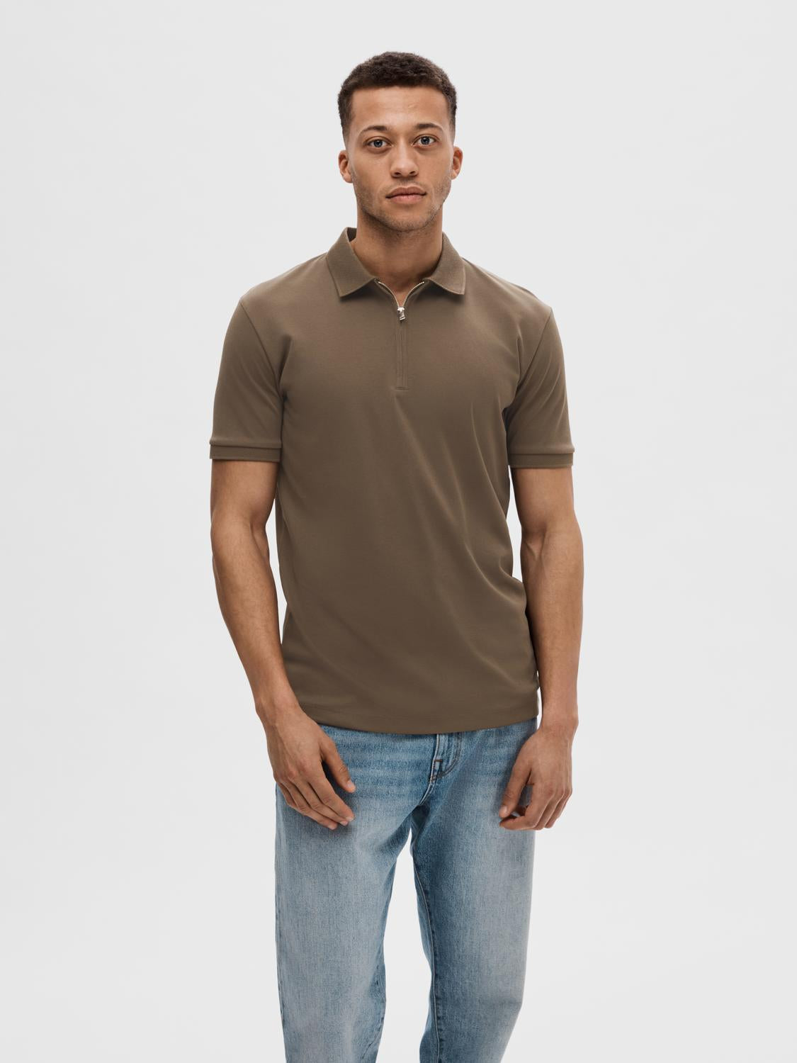 SLHFAVE Polo Shirt - Morel