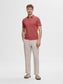 SLHFAVE Polo Shirt - Mineral Red