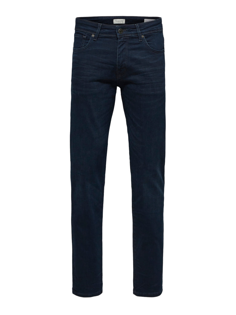 SLHSTRAIGHT-SCOTT Jeans - blue black denim