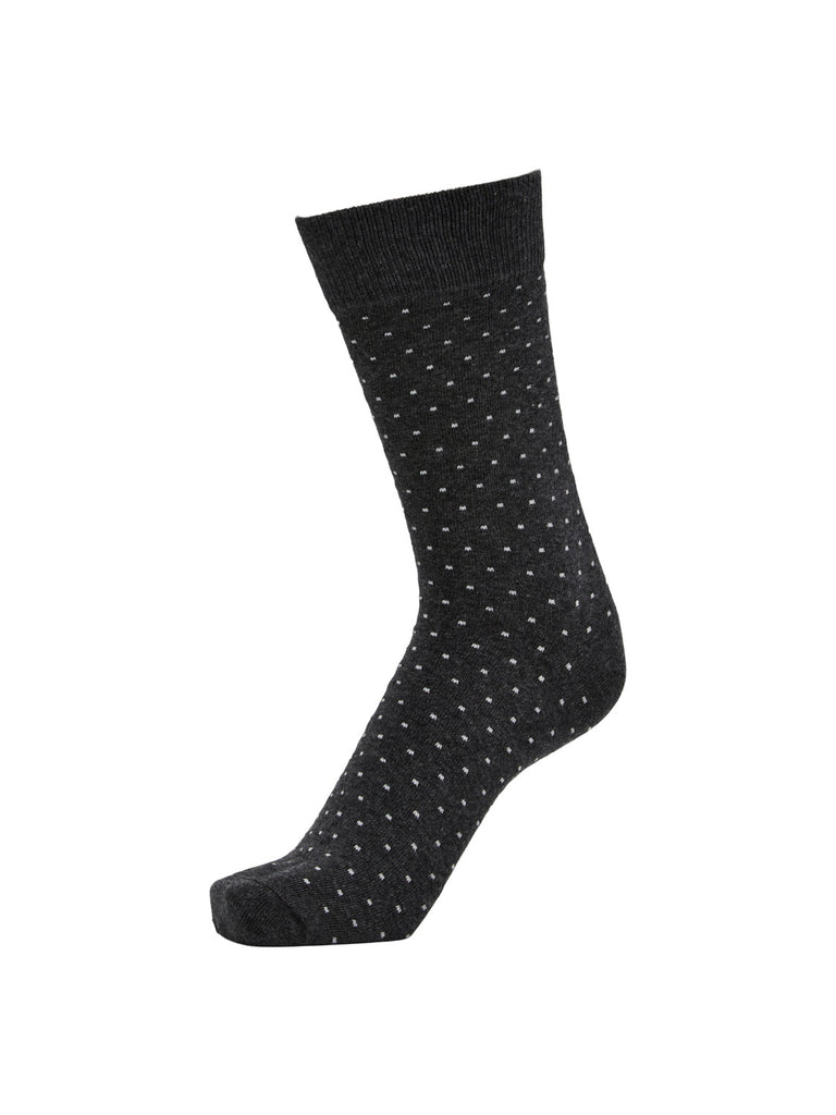 SLHSTEVEN Socks - Dark Grey Melange