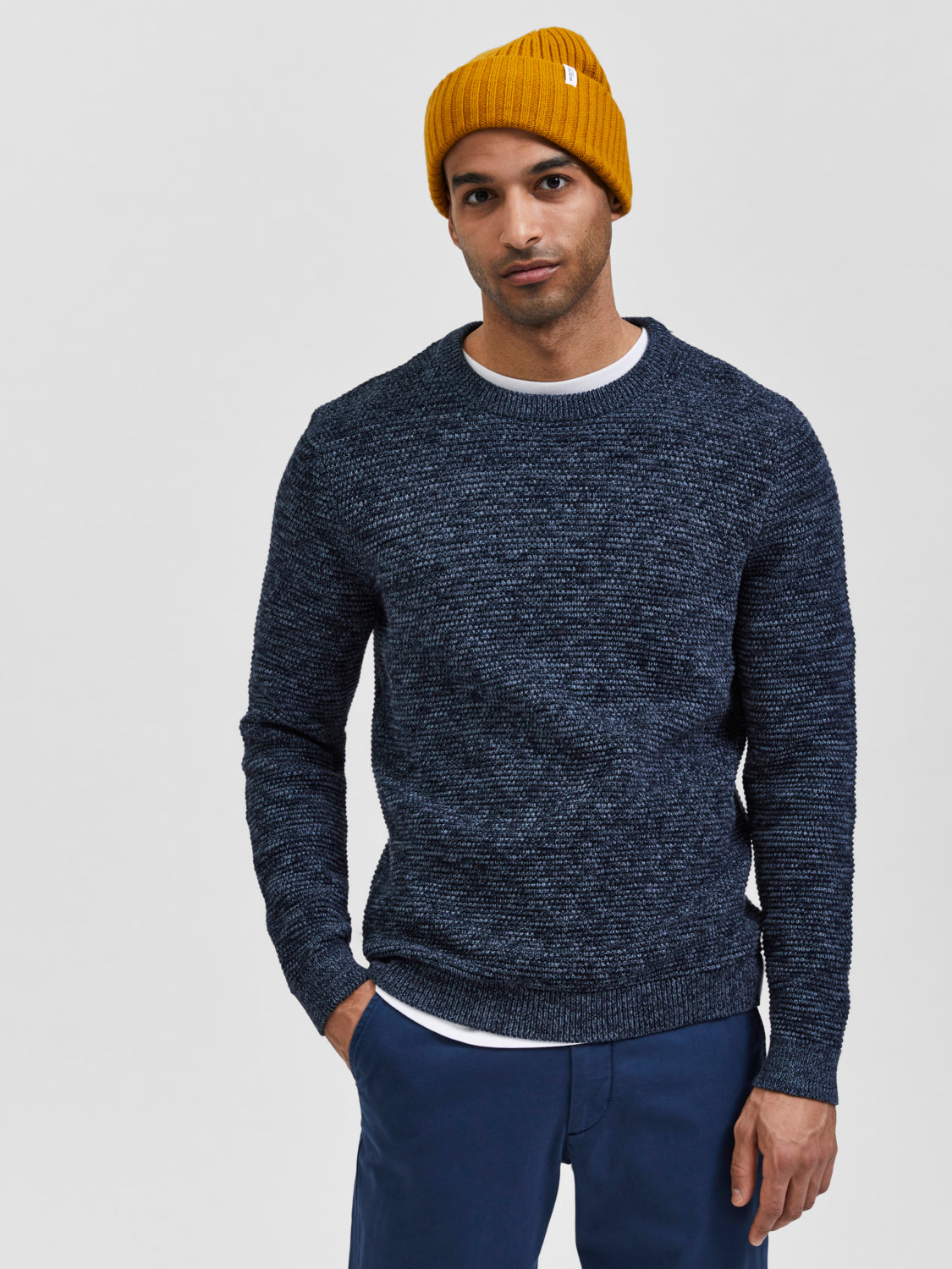 SLHVINCE Pullover - Dark Sapphire