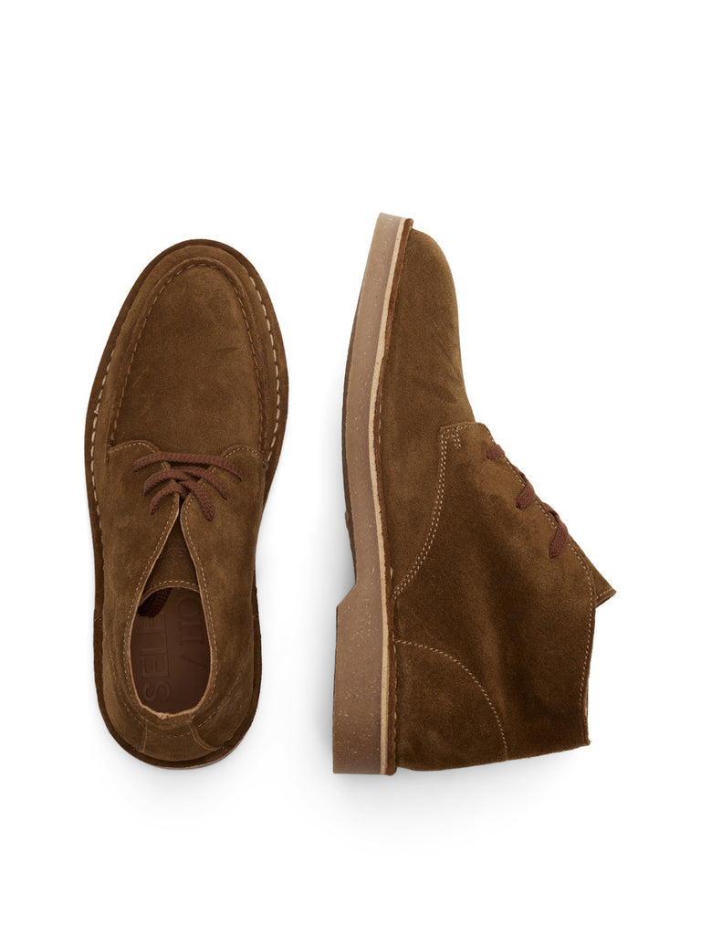SLHRIGA Boots - Tobacco Brown