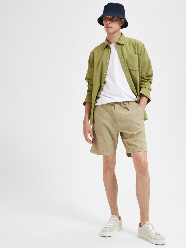 SLHREGULAR-BRODY Shorts - Olive Branch