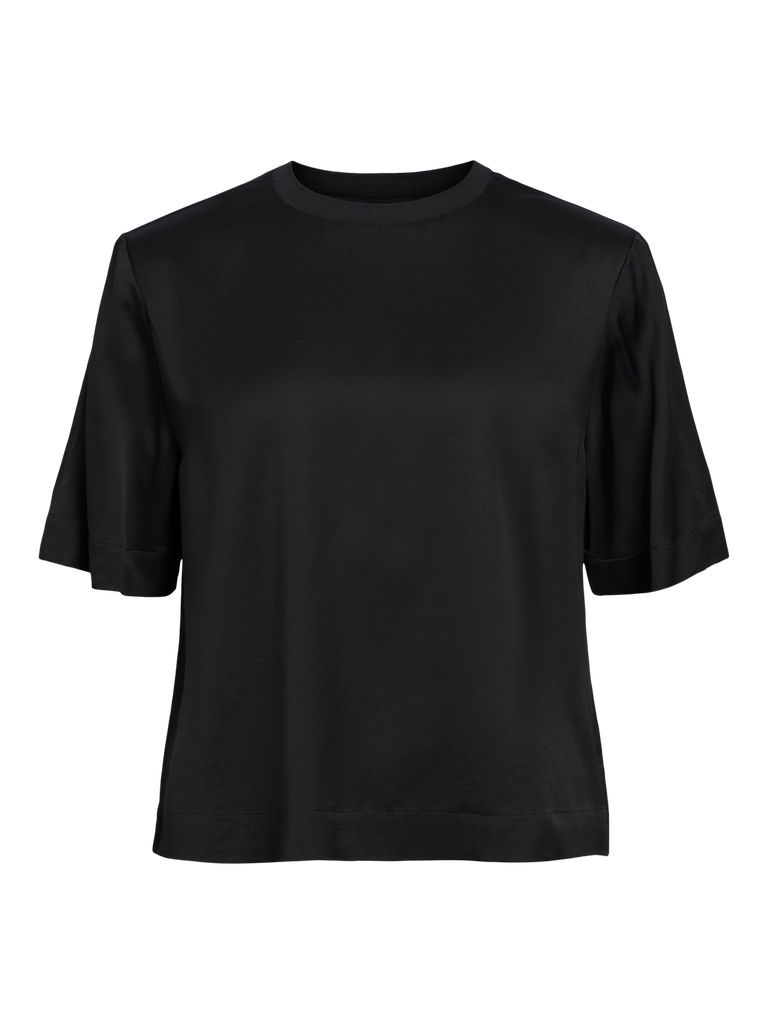 OBJEIROT T-Shirts & Tops - Black
