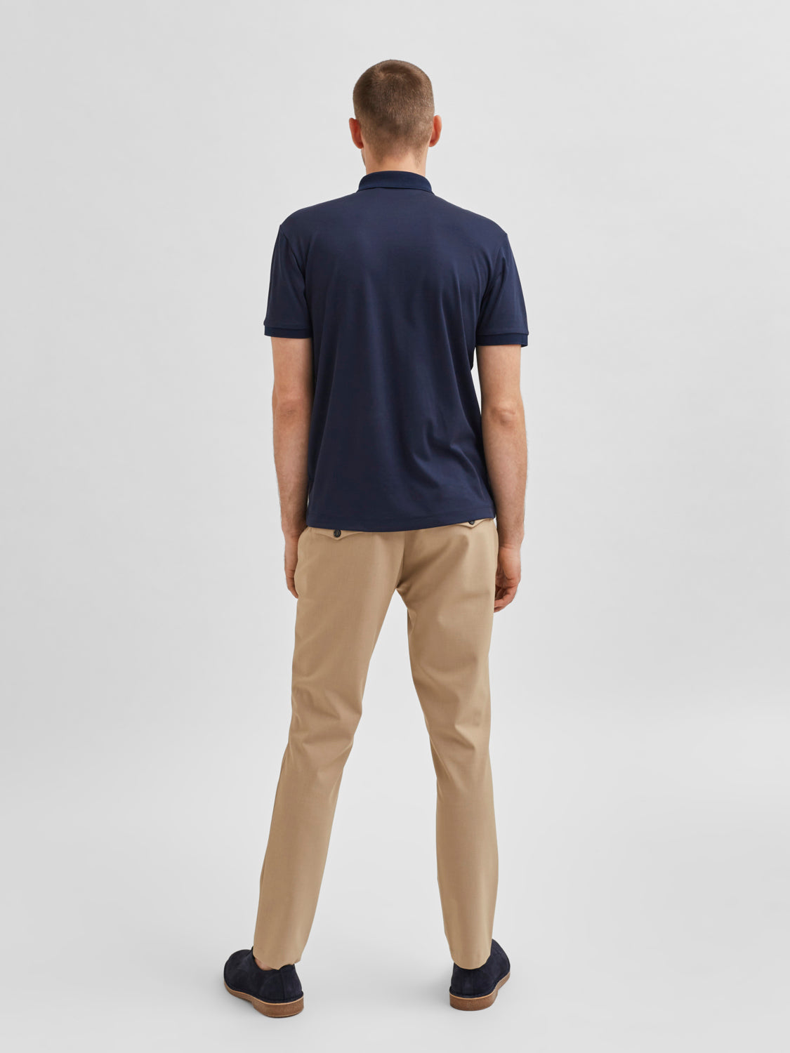 SLHFAVE Polo Shirt - Sky Captain