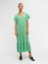 Load image into Gallery viewer, OBJAZANA Dress - Fern Green