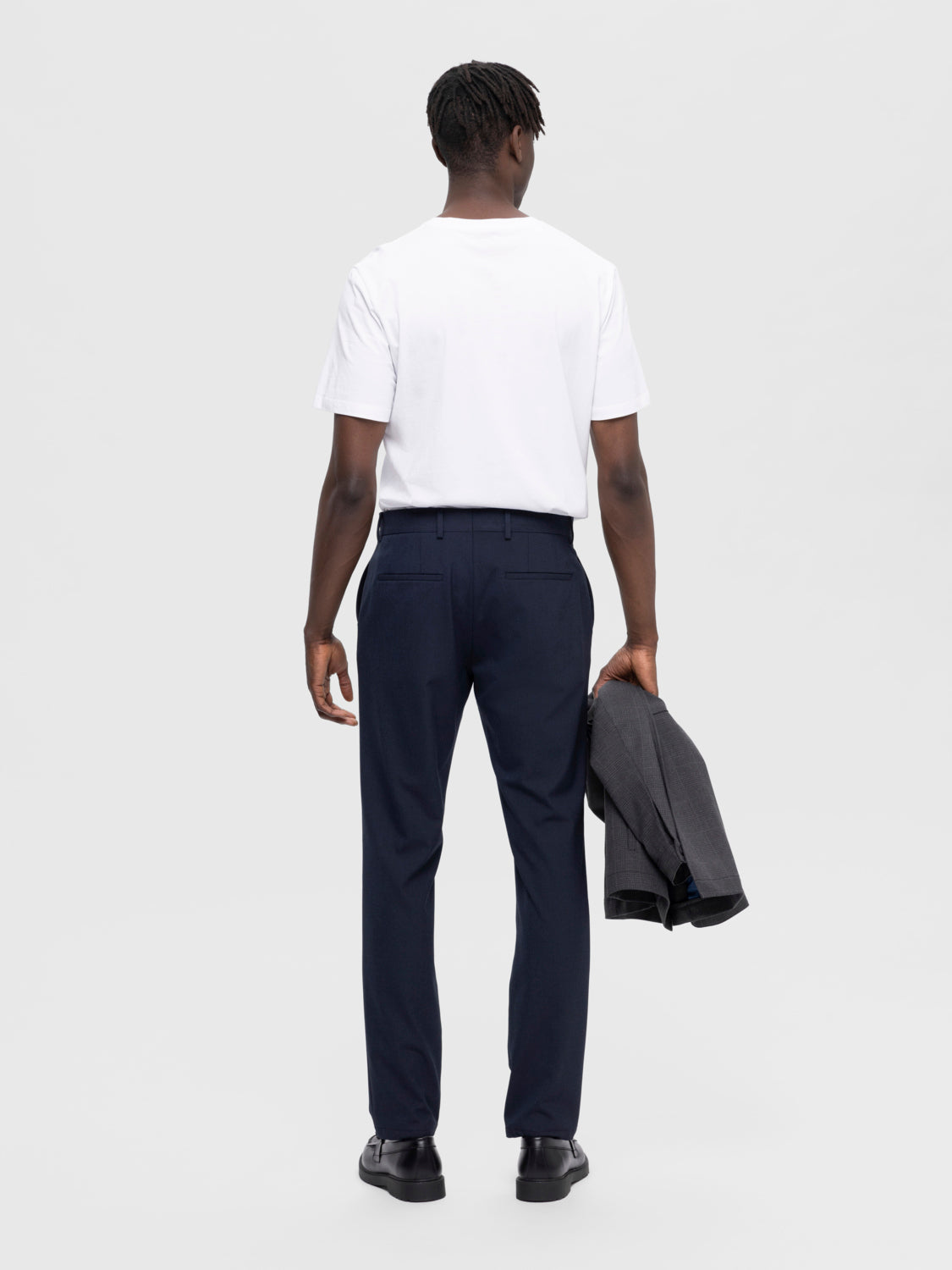 SLHSLIM-ROBERT Pants - Dark Sapphire