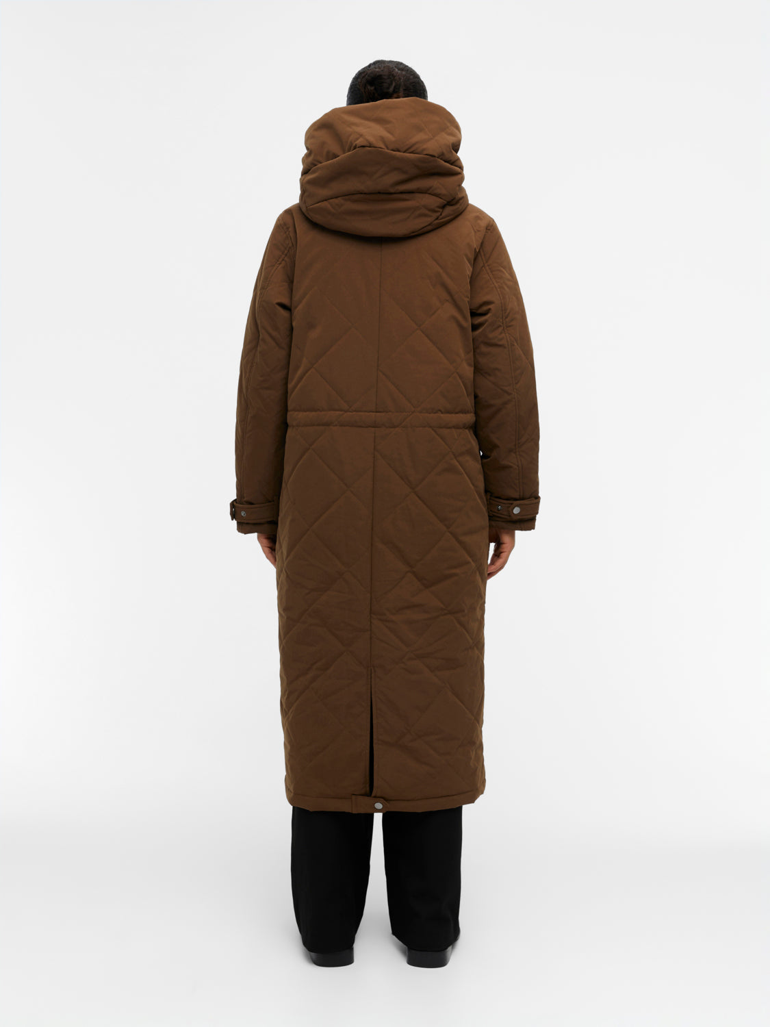 OBJKATIE Coat - Dark Earth