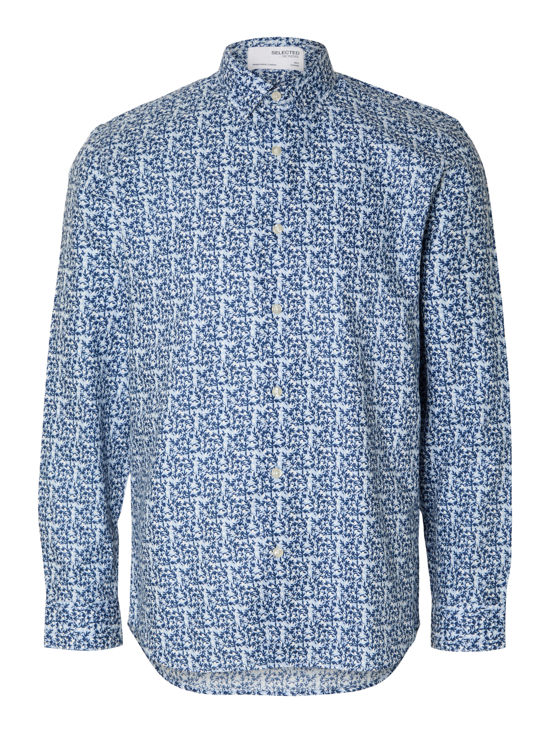 SLHSLIMNEW-MARK Shirts - Medium Blue Denim