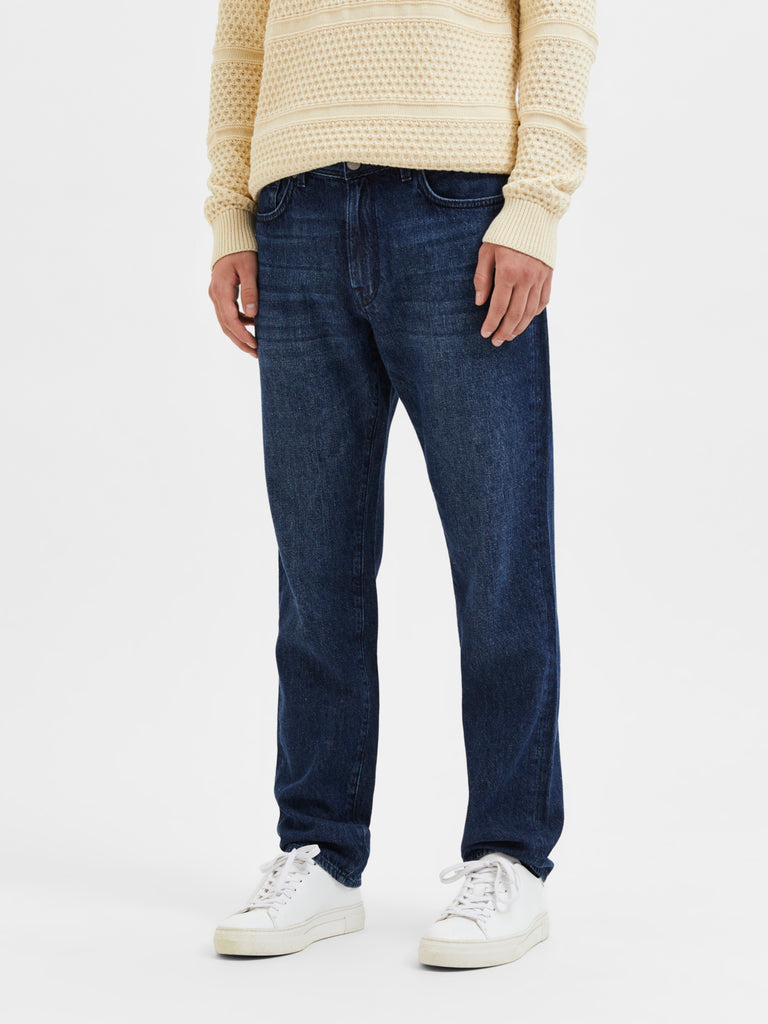 SLHSTRAIGHT-SCOT Jeans - Medium Blue Denim