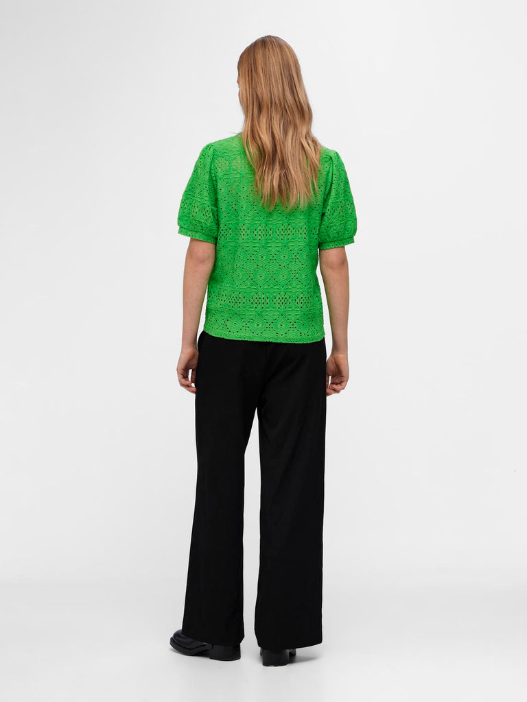 OBJFEODORA T-Shirts & Tops - Vibrant Green