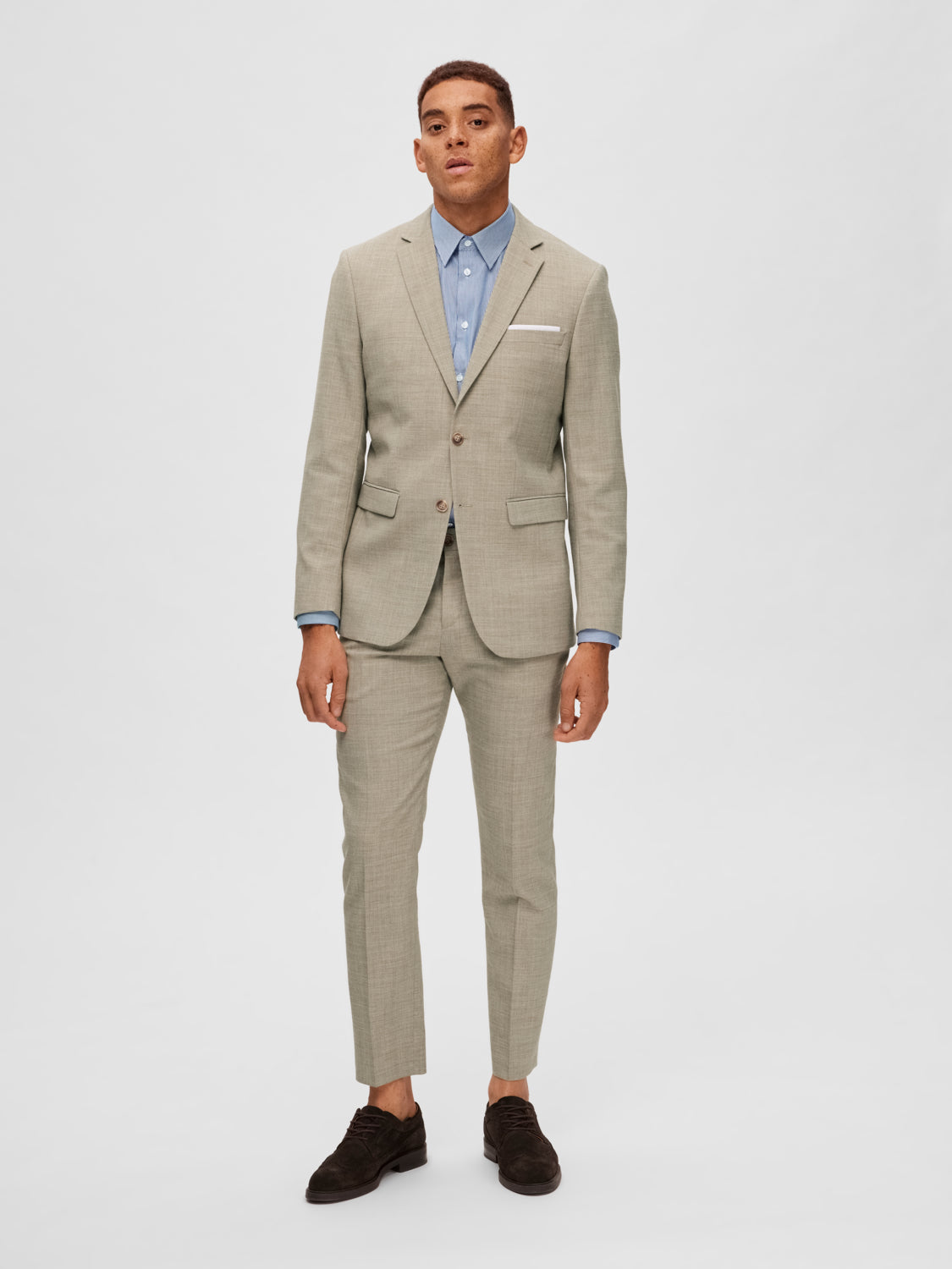 SLHSLIM-OASIS Blazer - Sand