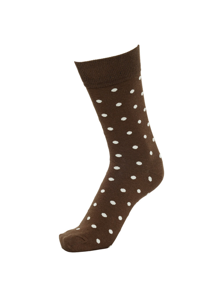SLHSTEVEN Socks - Dark Earth
