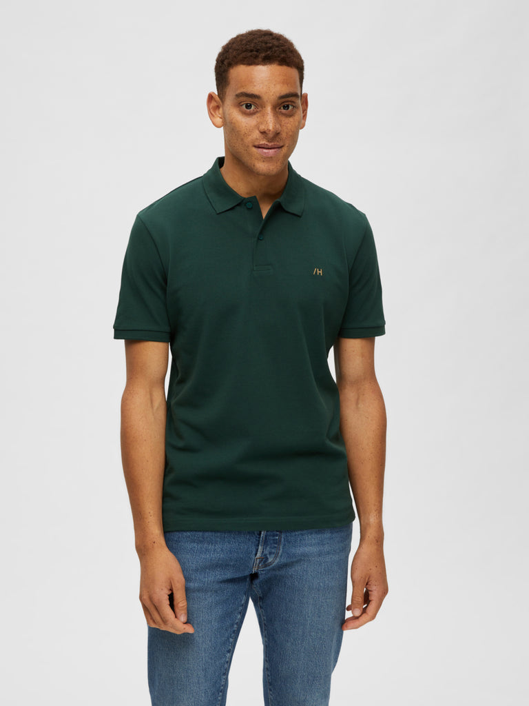 SLHDANTE Polo Shirt - Trekking Green
