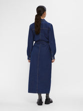 Load image into Gallery viewer, OBJZOFIA Dress - Medium Blue Denim