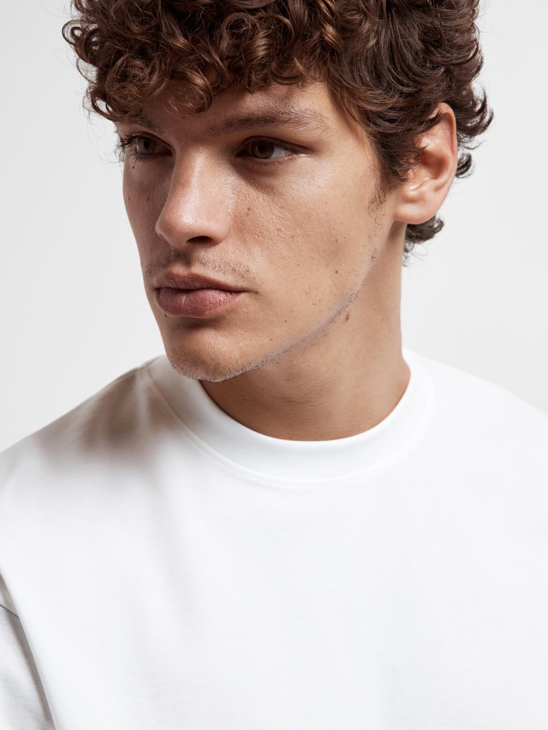 SLHLOOSEOSCAR T-Shirt - Bright White