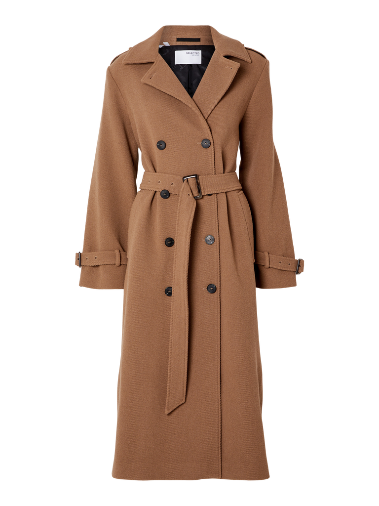 SLFHENRIKA Coat - Toasted Coconut